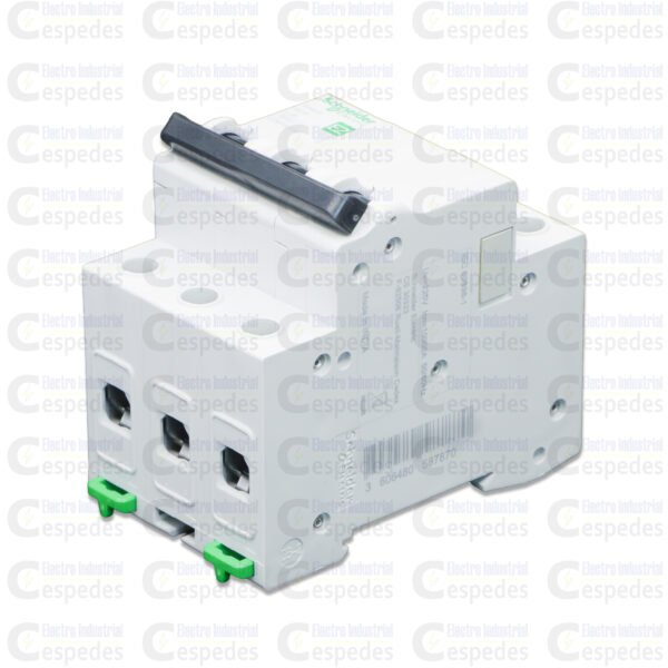 INTERRUPTOR TERMOMAGNÉTICO 3X50A RIEL EASY9-SCHNEIDER