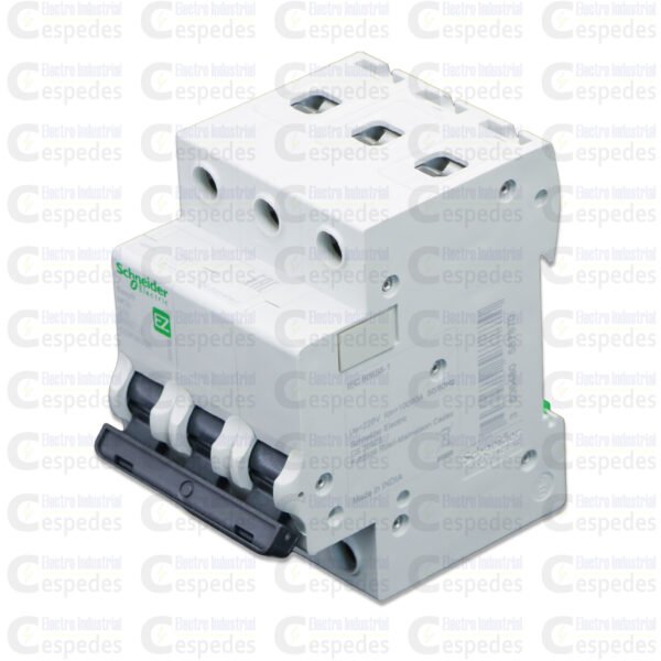 INTERRUPTOR TERMOMAGNÉTICO 3X50A RIEL EASY9-SCHNEIDER