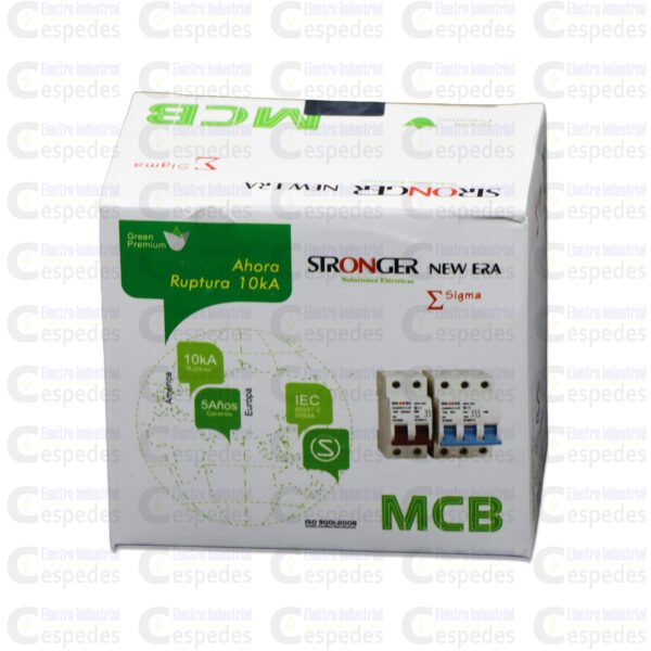 INTERRUPTOR TERMOMAGNÉTICO 3X32A RIEL-STRONGER