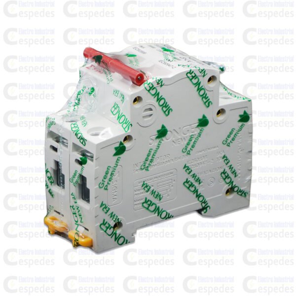 INTERRUPTOR TERMOMAGNÉTICO 2X10A RIEL-STRONGER