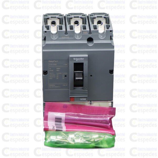 INTERRUPTOR TERMOMAGNÉTICO 112-160A REGULABLE EASYPACT-SCHNEIDER
