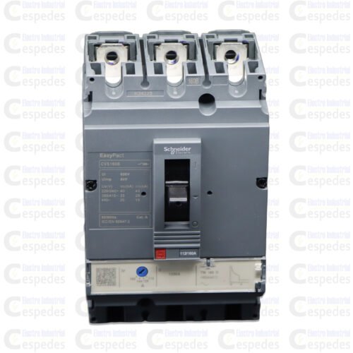 INTERRUPTOR TERMOMAGNÉTICO 112-160A REGULABLE EASYPACT-SCHNEIDER