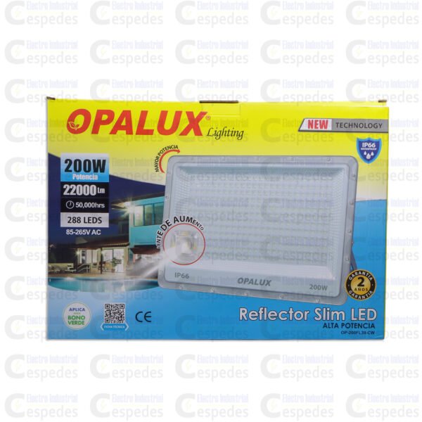 REFLECTOR LED 200-BLANCO FRÍO