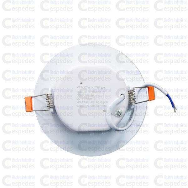 PANEL LED 6W-LUZ CÁLIDA