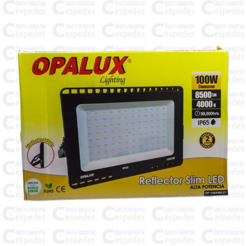 REFLECTOR LED 100W - LUZ CÁLIDA