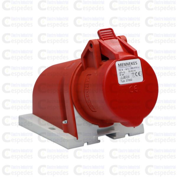 TOMA INDUSTRIAL 3X16 P/ADOSAR 3P+T-ROJO