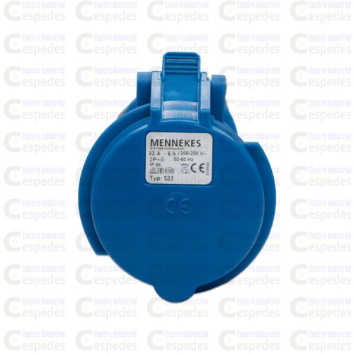 TOMA INDUSTRIAL 2X32 AEREO AZUL