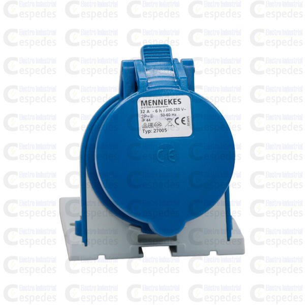 TOMA INDUSTRIAL 2X32 AZUL-I TOMA INDUSTRIAL 2X32 P/ADOSAR-AZUL