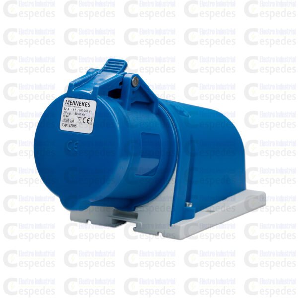 TOMA INDUSTRIAL 2X32-AZUL - II TOMA INDUSTRIAL 2X32 P/ADOSAR-AZUL