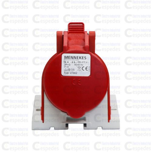 TOMA INDUSTRIAL 3X16 P/ADOSAR 3P+T-ROJO