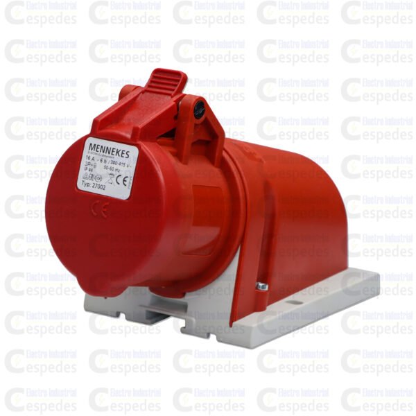 TOMA INDUSTRIAL 3X16 P/ADOSAR 3P+T-ROJO