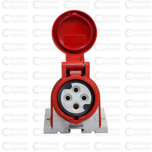 TOMA INDUSTRIAL 3X16 P/ADOSAR 3P+T-ROJO