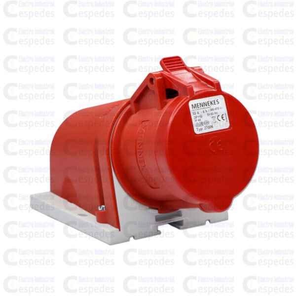 TOMA INDUSTRIAL 3X32A P/ADOSAR 3P+T-ROJO