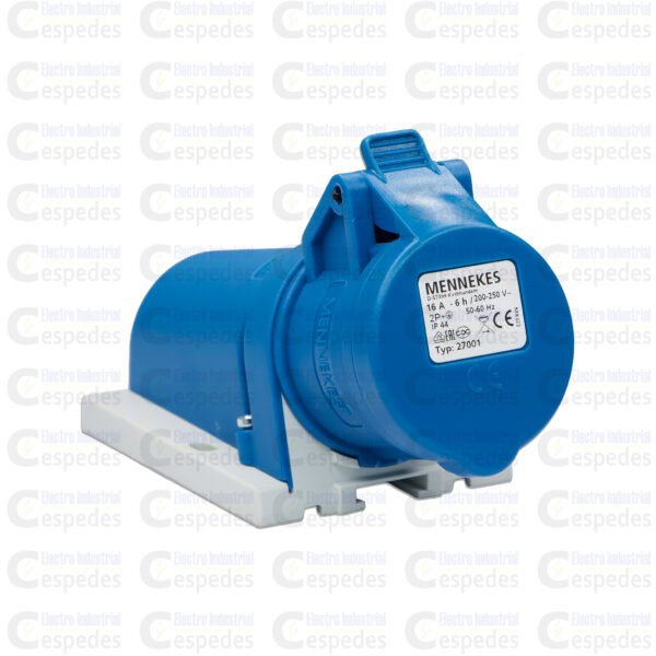 TOMA INDUSTRIAL 2X16 P/ADOSAR AZUL