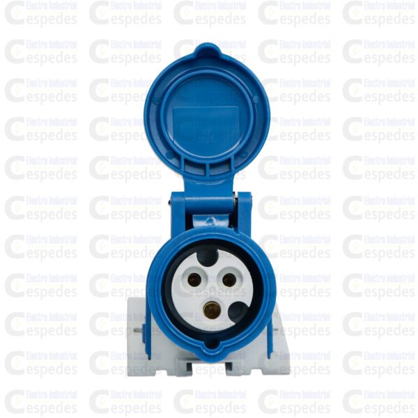 TOMA INDUSTRIAL 2X16 P/ADOSAR AZUL