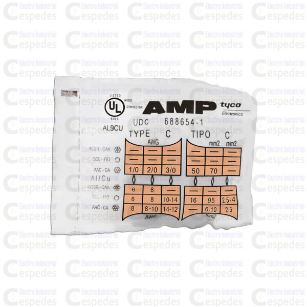 CONECTOR UDC (CUÑA) TIPO C