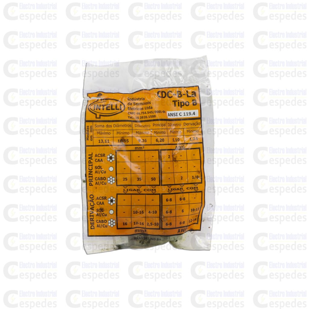 CONECTOR UDC (CUÑA) TIPO B | Electro Industrial Cespedes