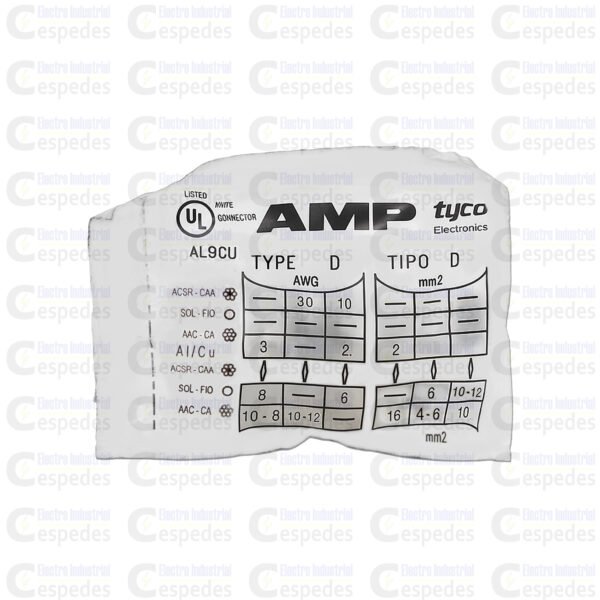 CONECTOR UDC (CUÑA) TIPO D